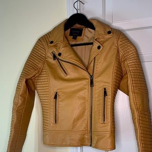 Red Fox 100% Polyurethane Tan Jacket